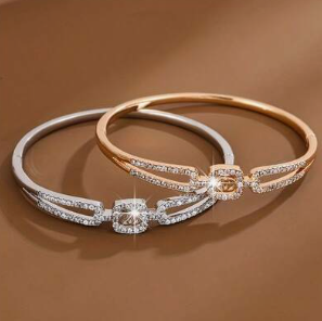 Bracelet incruste de zircone
